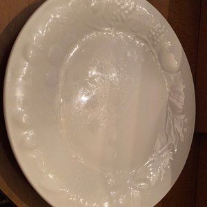 Gibson China white fruit plates vintage